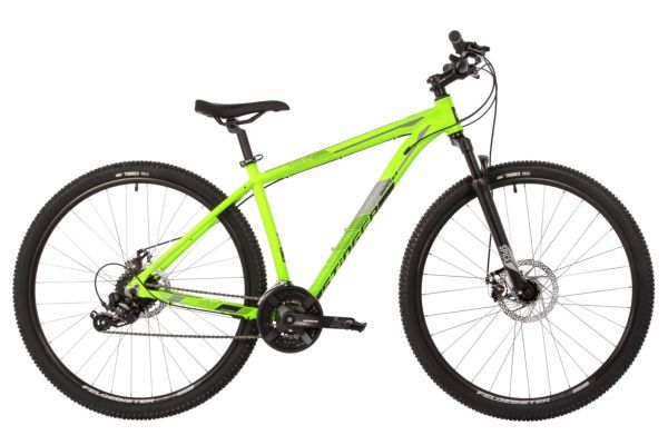 Велосипед STINGER 29" GRAPHITE STD зеленый, алюминий, размер 20"                                                                                                                                                                                          
