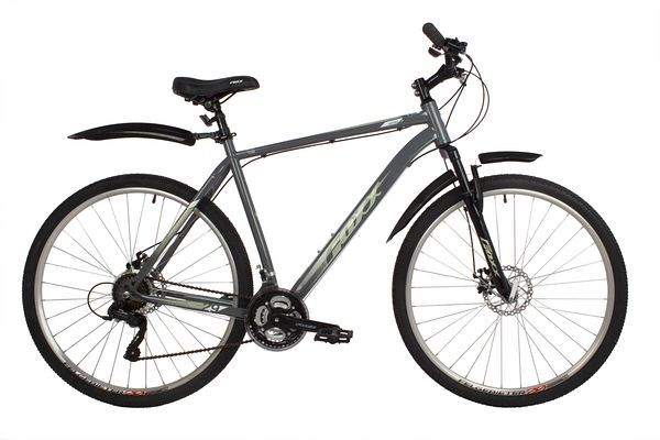 Велосипед FOXX 29" AZTEC D серый, сталь, размер 22"                                                                                                                                                                                                       