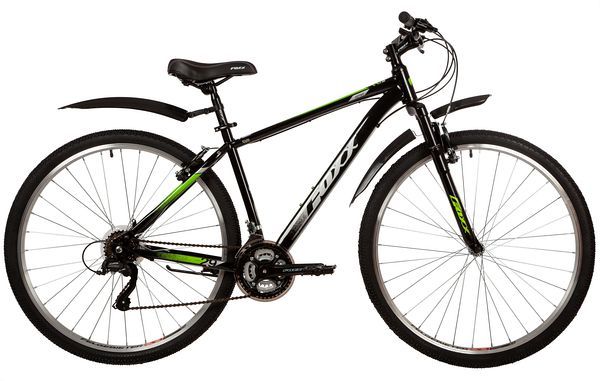 Велосипед FOXX 29" AZTEC черный, сталь, размер 22"                                                                                                                                                                                                        