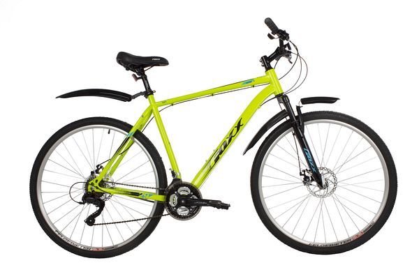 Велосипед FOXX 29" AZTEC D зеленый, сталь, размер 20"                                                                                                                                                                                                     