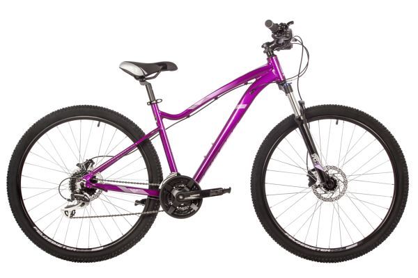 Велосипед STINGER 27.5" VEGA EVO фиолетовый, алюминий, размер 17"                                                                                                                                                                                         