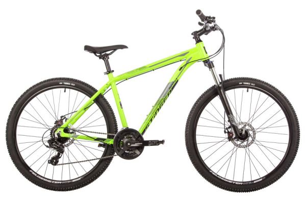 Велосипед STINGER 27.5" GRAPHITE STD зеленый, алюминий, размер 16"                                                                                                                                                                                        