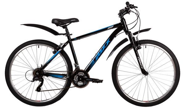 Велосипед FOXX 27.5" AZTEC синий, сталь, размер 16"                                                                                                                                                                                                       
