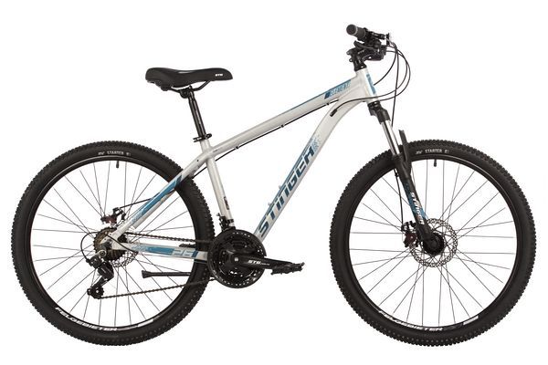 Велосипед STINGER 26" ELEMENT STD серый, алюминий, размер 14"                                                                                                                                                                                             