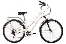 Велосипед STINGER 26" VICTORIA белый, сталь, размер 19"                                                                                                                                                                                                   