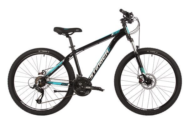 Велосипед STINGER 26" ELEMENT EVO SE черный, алюминий, размер 14"                                                                                                                                                                                         