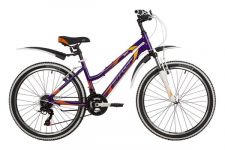 Велосипед STINGER 24" LAGUNA фиолетовый, алюминий, размер 12"                                                                                                                                                                                             