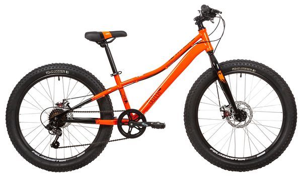 Велосипед NOVATRACK 24" DOZER  STD оранжевый,  сталь. рама 12", 6 скор., Shimano TY21/Microshift TS3                                                                                                                                                      