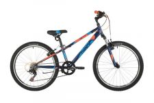 Велосипед NOVATRACK 24" EXTREME синий,  стальная рама 11", 6 скор., Shimano TZ500/Microshift TS38, V                                                                                                                                                      
