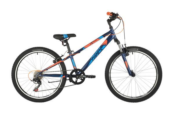 Велосипед NOVATRACK 24" EXTREME синий,  стальная рама 11", 6 скор., Shimano TZ500/Microshift TS38, V                                                                                                                                                      