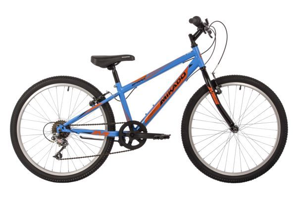 Велосипед MIKADO 24" SPARK JR синий, сталь, размер 12"                                                                                                                                                                                                    