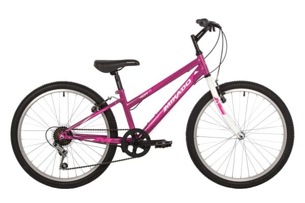 Велосипед MIKADO 24" VIDA JR розовый, сталь, размер 12"                                                                                                                                                                                                   