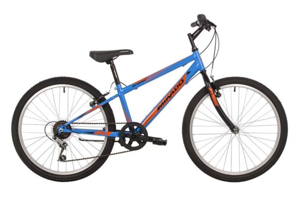 Велосипед MIKADO 24" SPARK JR синий, сталь, размер 12"                                                                                                                                                                                                    