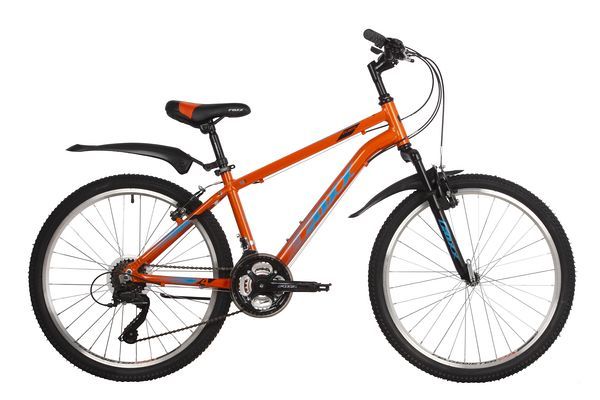 Велосипед FOXX 24" ATLANTIC оранжевый, алюминий, размер 14"                                                                                                                                                                                               