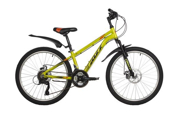 Велосипед FOXX 24" ATLANTIC D зеленый, алюминий, размер 14"                                                                                                                                                                                               