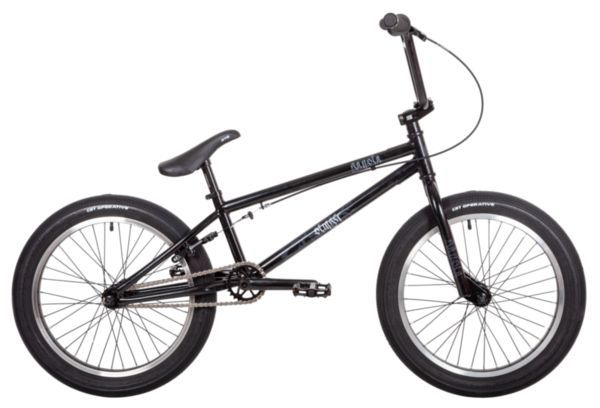 Велосипед BMX STINGER 20" GANSTA черный, сталь, размер 10"                                                                                                                                                                                                