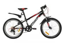 Велосипед NOVATRACK 20" POINTER, чёрный, сталь, 6-скор, Microshift TS38/Shimano, V-brake                                                                                                                                                                  