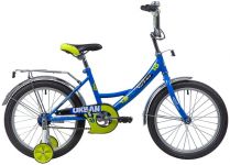 Велосипед NOVATRACK 18", URBAN, синий, защита А-тип, тормоз нож., крылья и багажник хром.,                                                                                                                                                                