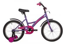 Велосипед NOVATRACK 18" STRIKE фиолетовый, тормоз нож, крылья корот, защита А-тип                                                                                                                                                                         