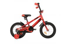 Велосипед NOVATRACK 14" EXTREME красный, сталь, тормоз нож, короткие крылья, полная защ.цепи                                                                                                                                                              