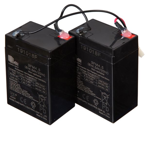 Батарея 6V4,5Ah для электросамоката ESCOO.RD/GN (продажа парой, итого 12V4,5Ah)                                                                                                                                                                           