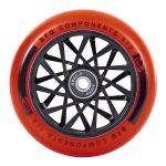 Колесо STG TW-16 для трюкового самоката, 110 мм, ABEC-9, черный с красным                                                                                                                                                                                 