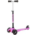 Самокат для детей Novatrack Disco-kids Basic, свет.колеса PU пер.120*24  задн.76*24мм, эргоно                                                                                                                                                             