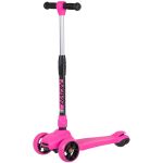 Самокат Novatrack RainBow, складной механизм на руле, широкие свет.колеса PU п                                                                                                                                                                            