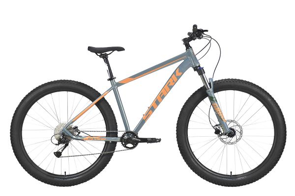 Велосипед Stark'23 Funriser 29.4+ HD зеленый/морковный 20"                                                                                                                                                                                                