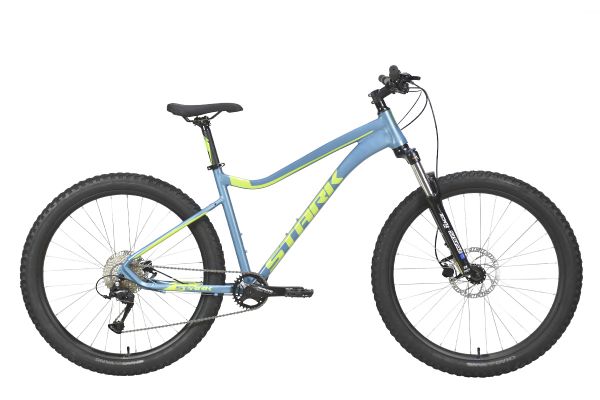 Велосипед Stark'23 Tactic 27.5 + HD синий/авокадо 20"                                                                                                                                                                                                     